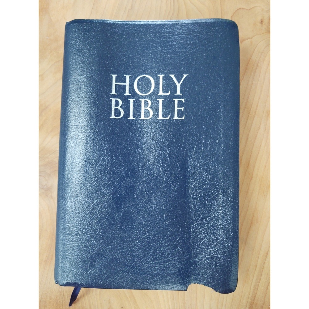 Holy Bible 1986 King James Version Giant Print Words Christ in Red Concordance - Picture 1 of 13
